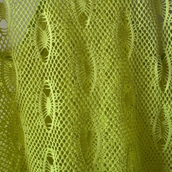 Banana Split Crochet Racerback Coverup - Picture 4 of 6